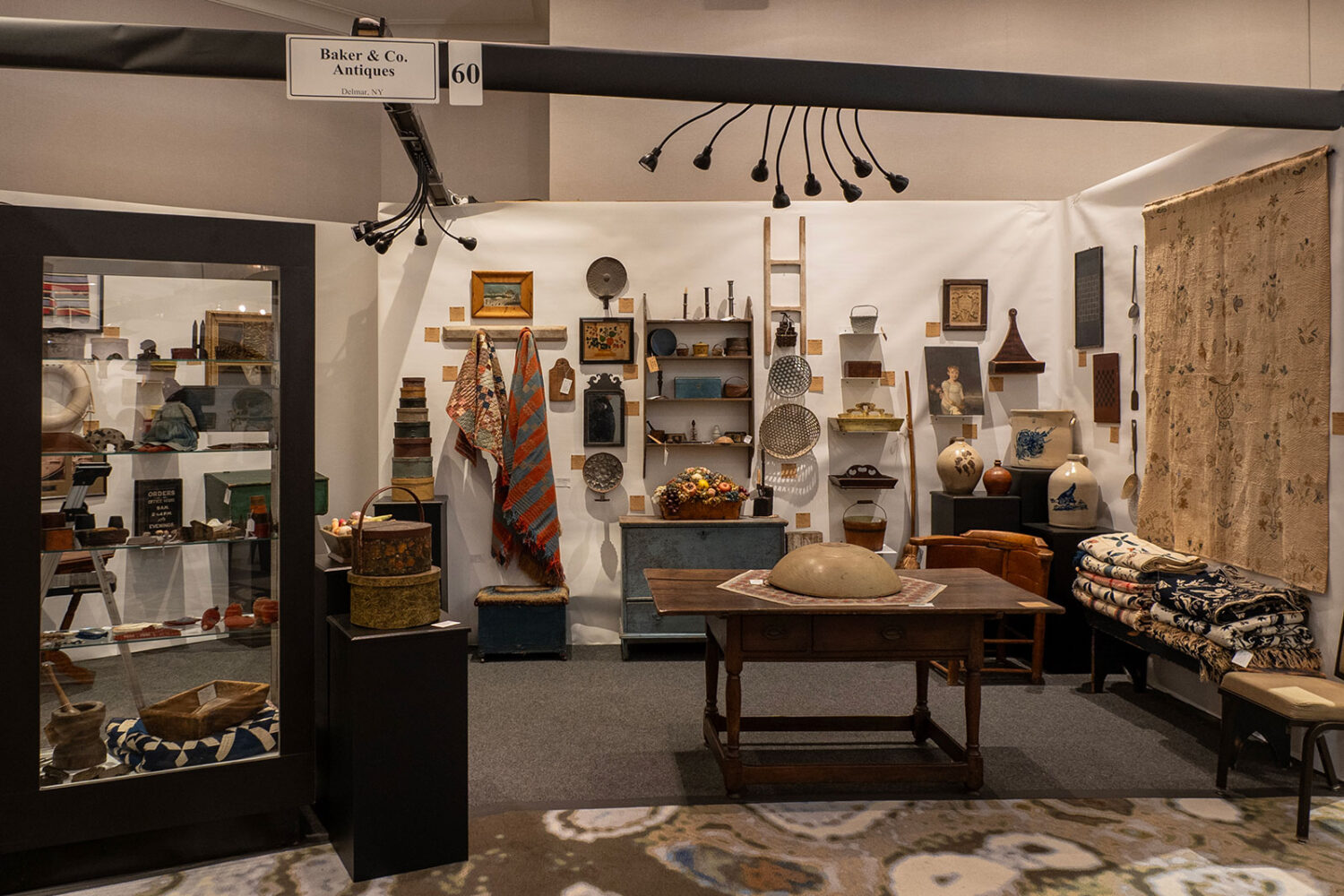 2024 New Hampshire Antiques Show Booth - Baker & Co. Antiques