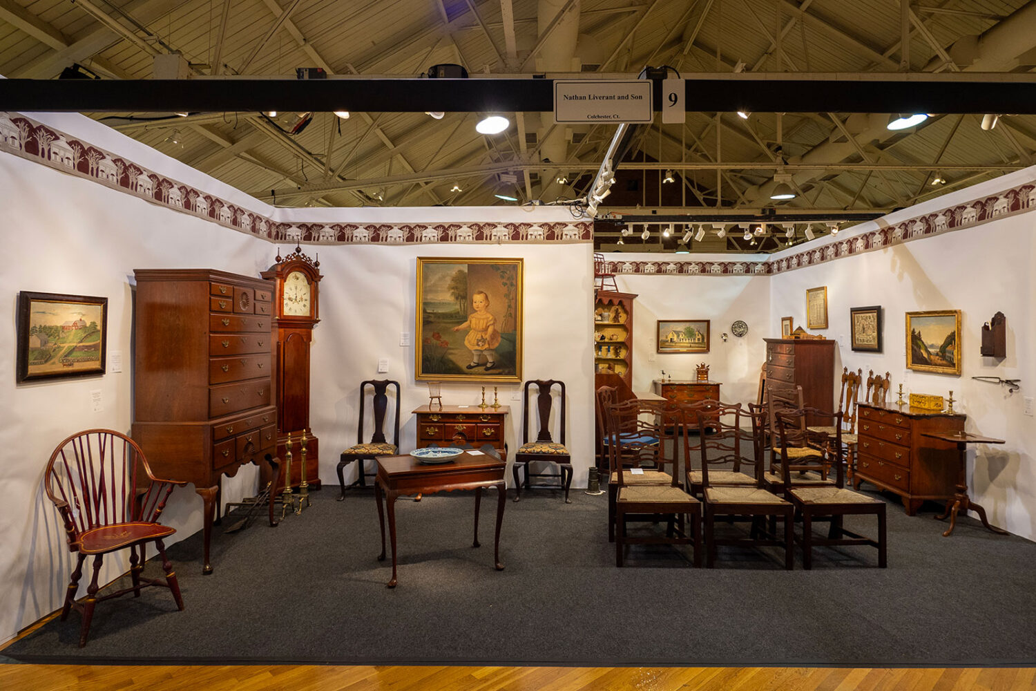 2024 New Hampshire Antiques Show Booth - Nathan Liverant and Son, LLC